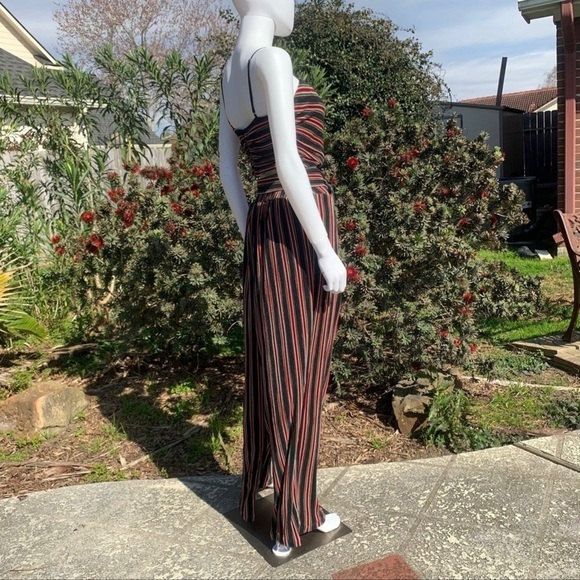 NWT House Of Harlow 1960 Relaxed Fit Flare Leg Boho Bubble Palazzo Pants - Picture 8 of 11